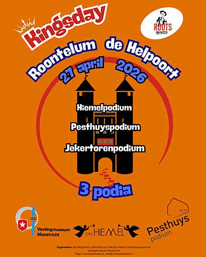 27 april: Kingsday Roontelum de Helpoort